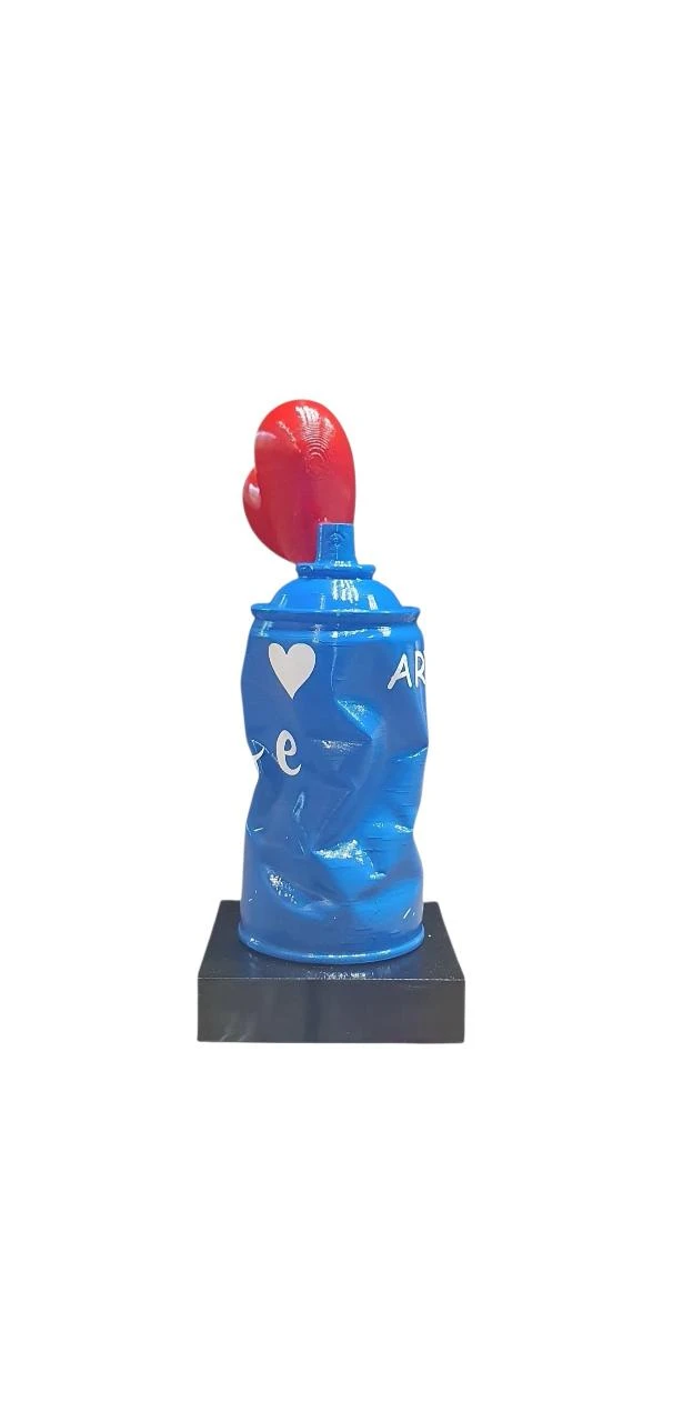 Spray Heart Luxe – Escultura de Arte Contemporânea – photo 4